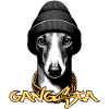 Greyhound Gangsta Dog Gift