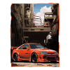 Brutalism Anime JDM Car