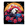 Flowers and Eagles