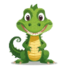 cute crocodile