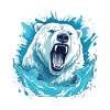 Polar Roar – Bluebear Art