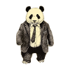 Executive Panda – Elegance Meets Endangerment