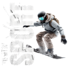 Eins mit dem Sport - Snowboard