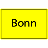 Place sign Bonn