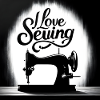 Sewing love and sewing machine