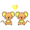Mice in love
