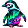 Aurora Borealis Penguin