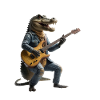 Crocodile Guitar