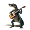 Crocodile Guitar