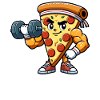 Muscular pizza during strength training