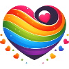 Rainbow Heart