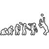 Evolution Tennis Blanc Grunge