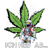 wie ein Astronaut