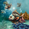 Awesome fantasy steampunk fish.