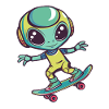 Skater Alieno