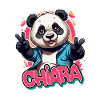 CHIARA - Bellissimo nome di ragazza con panda fresco