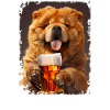 Chow délicieuse bière