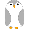 Mignon bébé pingouin