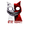 Restez effrayant Chat effrayant
