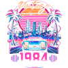 Synthwave Retro 40eme Anniversaire 1984