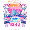 Synthwave Retro 80th Anniversary 1944