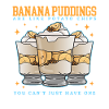 Bananenpudding Bananen Pudding Geschenk