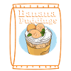 Bananenpudding Bananen-Pudding Geschenk