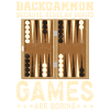 Backgammon Spieler Backgammon Brettspiel Geschenk
