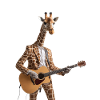 Giraffe Gitarre