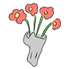 Floral Flower Bouquet Symbol