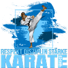 Respekt - Disziplin - Stärke - Karate