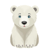 Ours polaire mignon