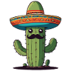 Cactus Fiesta Mexican Holiday Funny