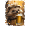 Délicieuse bière hérisson