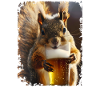 Yummy Beer Squirrel