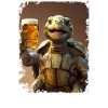 Yummy Beer Turtle