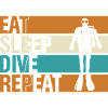 eat sleep dive repeat