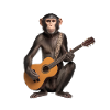 Monkey Gitarre