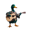 Mallard Duck Guitar