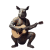 Rhinoceros Gitarre