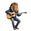 Lion Guitar
