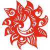 Strange red sun