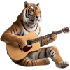 Tiger Gitarre