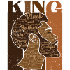 Roi Père Mélanine Afro-Américain juneteenth