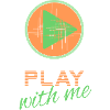 Play with me - orange/vert