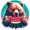 Watermelon Bear Yummy Gift