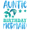 Aunt's Birthday Mermaid Design