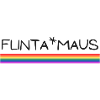 Flinta*Maus Logo Rainbow flag