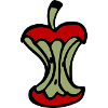 Apfelkerngehäuse