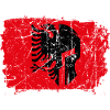 Albanien Flagge